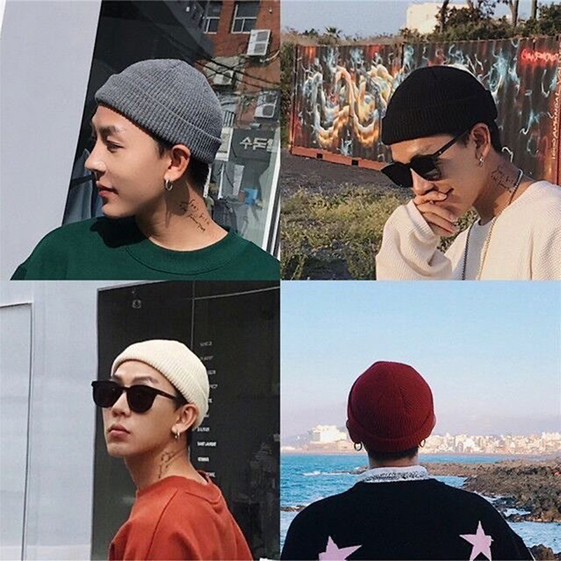 Winter Warm Unisex Wool Beanie - Beanie Cuffed Knit 리뷰 및 가격