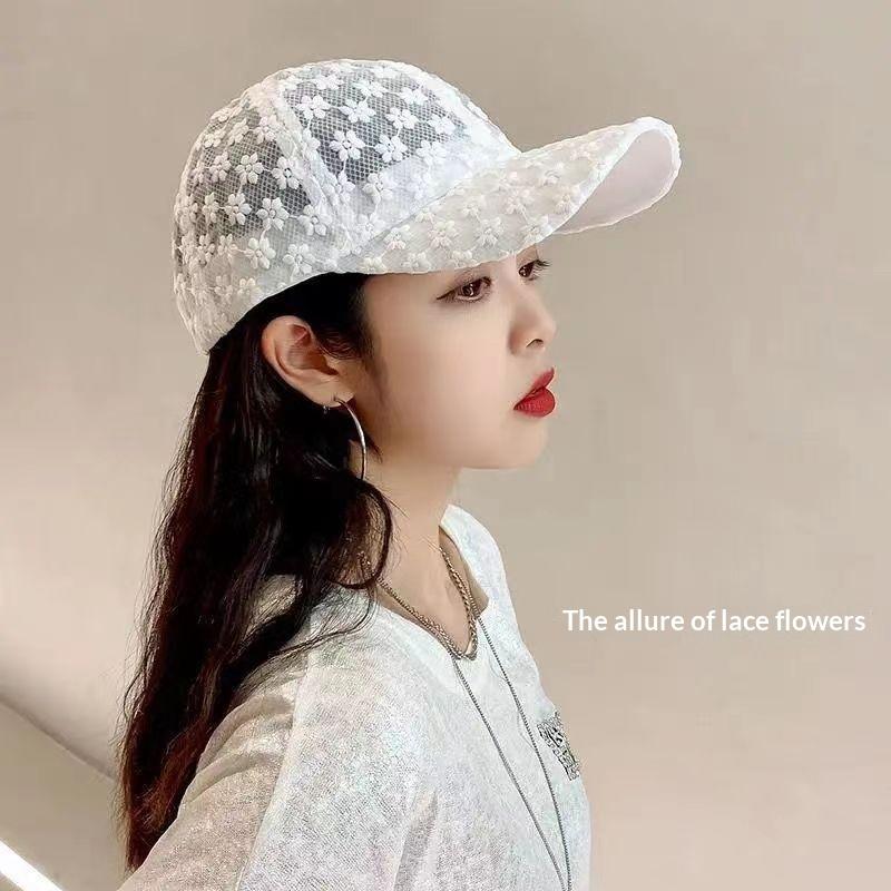 Adjustable Lace Flower Thin Ba - Baseball Cap Structured 리뷰 및 가격