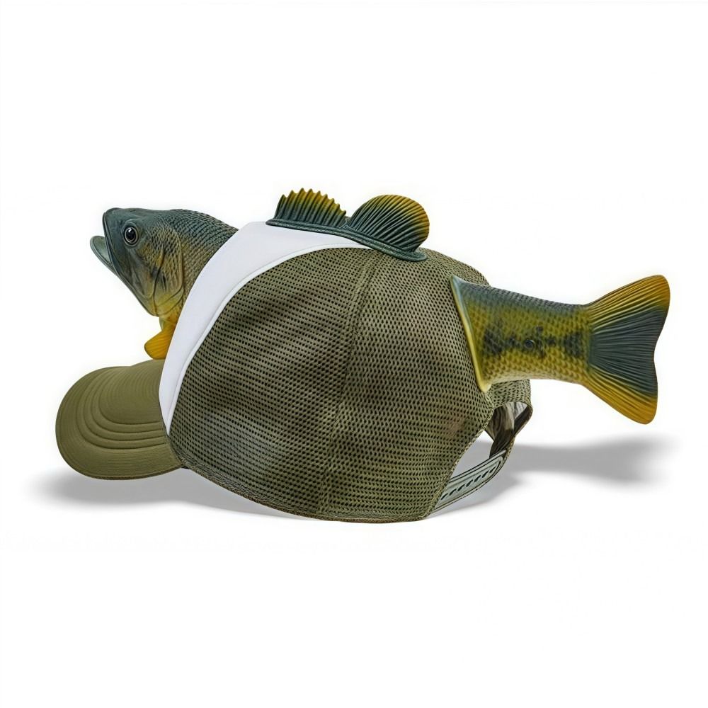 Funny 3D Fish Animal Trucker H - Trucker Cap Mesh 리뷰 및 가격