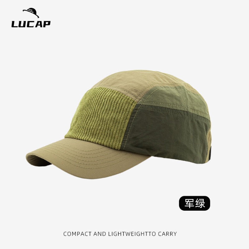 Custom Embroidered Logo Color  - Corduroy Cap 5 Panel 리뷰 및 가격