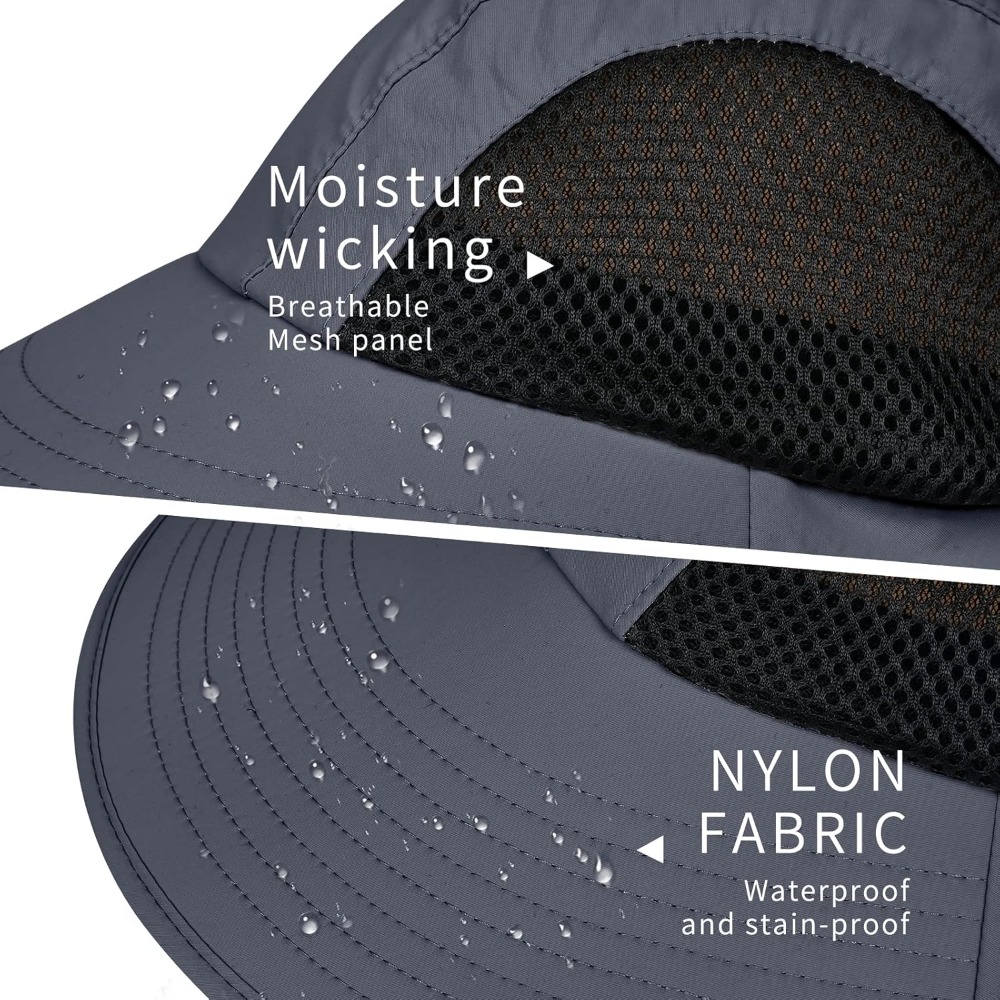Sun Hat for Men Women with Nec - Sun Hat Wide Brim 리뷰 및 가격