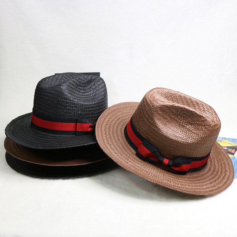 Hand Woven Straw Hat Jazz Cowb - Cowboy Hat Straw 리뷰 및 가격