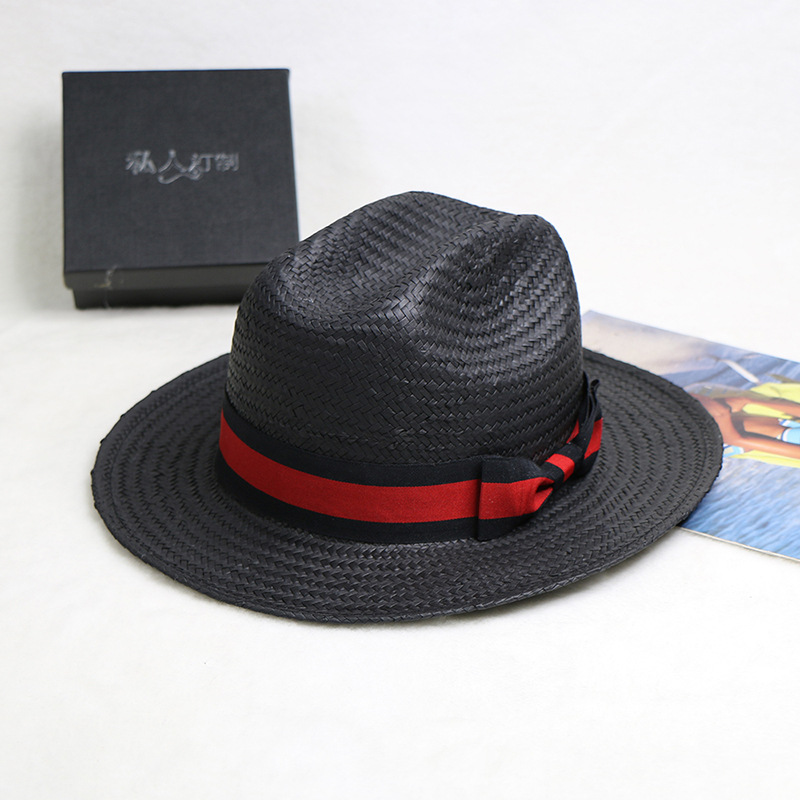 Hand Woven Straw Hat Jazz Cowb - Cowboy Hat Straw 리뷰 및 가격