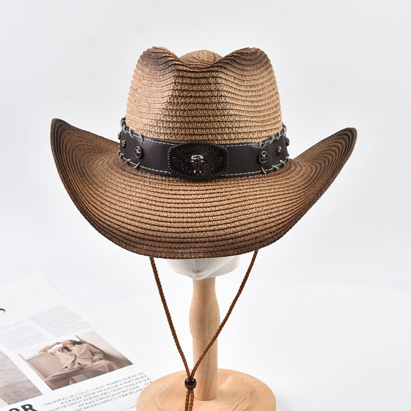 Summer Western Cowboy Straw Ha - Cowboy Hat Straw 리뷰 및 가격