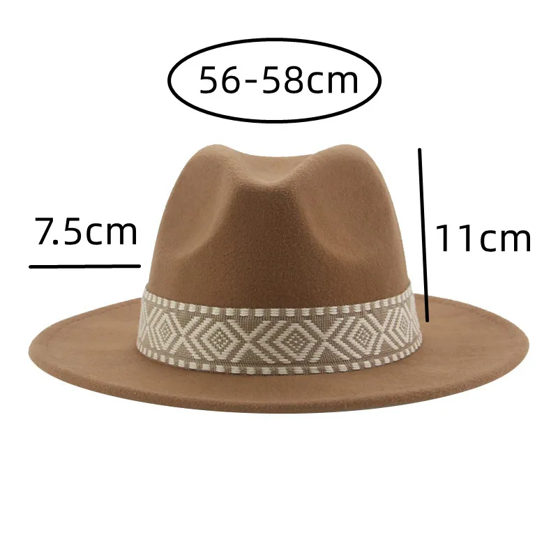 Panama Hat Western Cowboy Hats - Fedora Hat Wool 리뷰 및 가격