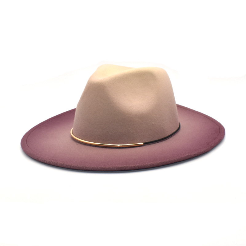 Gradient Large Brim Wool Vinta - Fedora Hat Wool 리뷰 및 가격