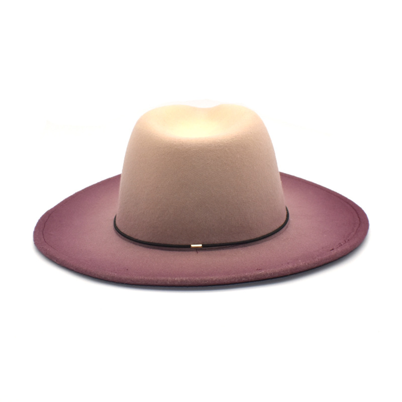 Gradient Large Brim Wool Vinta - Fedora Hat Wool 리뷰 및 가격