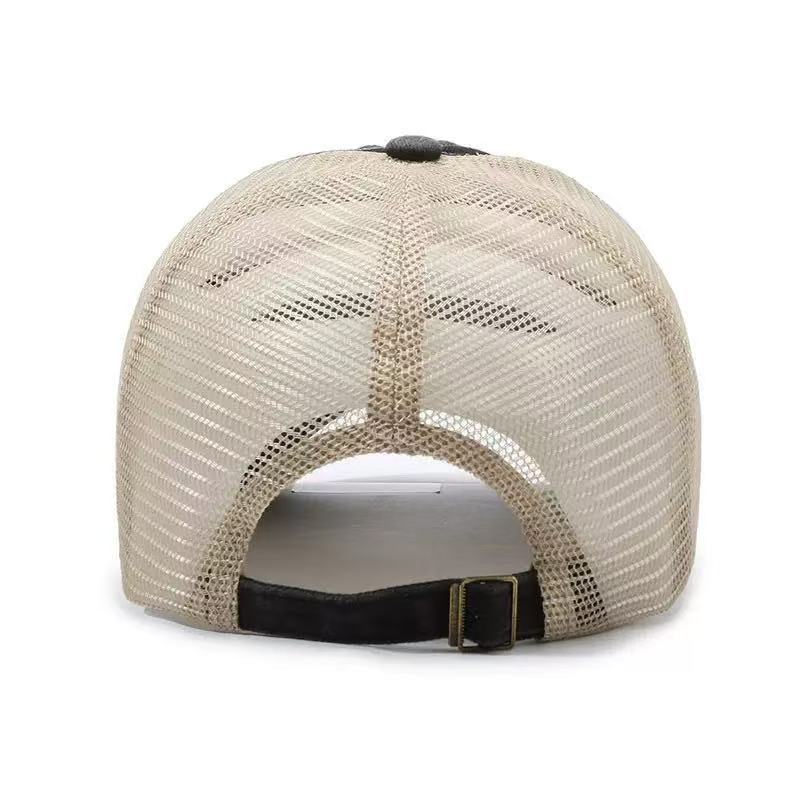 Custom Logo Washed Mesh Cap Br - Visor Sun Hat 리뷰 및 가격