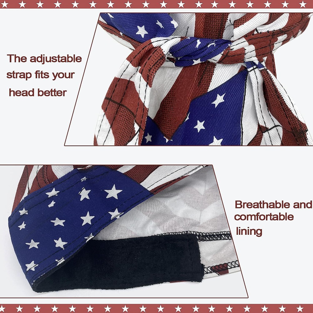 3 Pack Doo Rags for Men, Skull - Skull Cap Helmet Liner 리뷰 및 가격