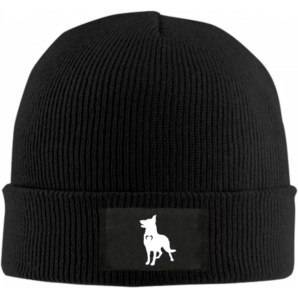 German Shepherd With Heart Bea - Beanie Cuffed Knit 리뷰 및 가격