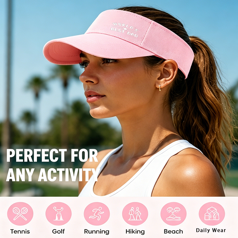 1PC Pink Unisex World's Best D - Golf Cap Dad 리뷰 및 가격