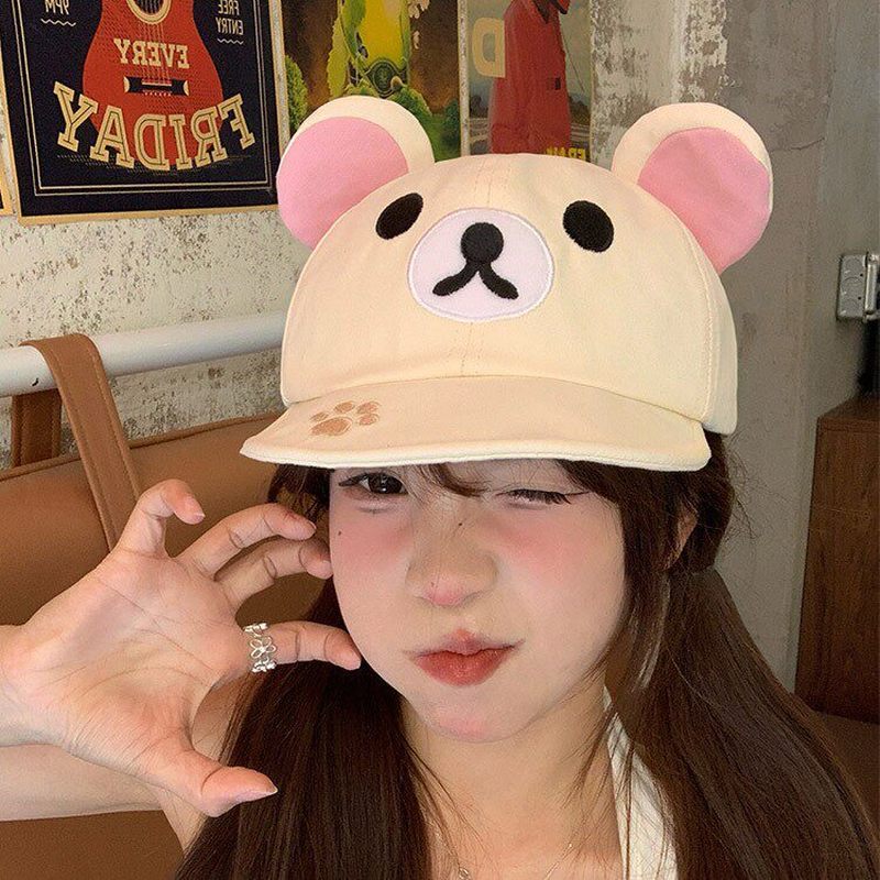 Rilakkuma Bear With Ear Cap Su - Visor Sun Hat 리뷰 및 가격
