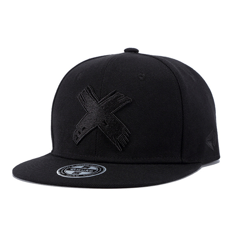 Letter X 3D Embroidered Flat-B - Snapback Hat Flat 리뷰 및 가격