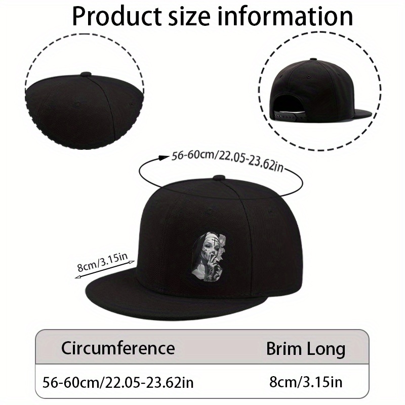 Fashion Flat Brim Baseball Cap - Snapback Hat Flat 리뷰 및 가격