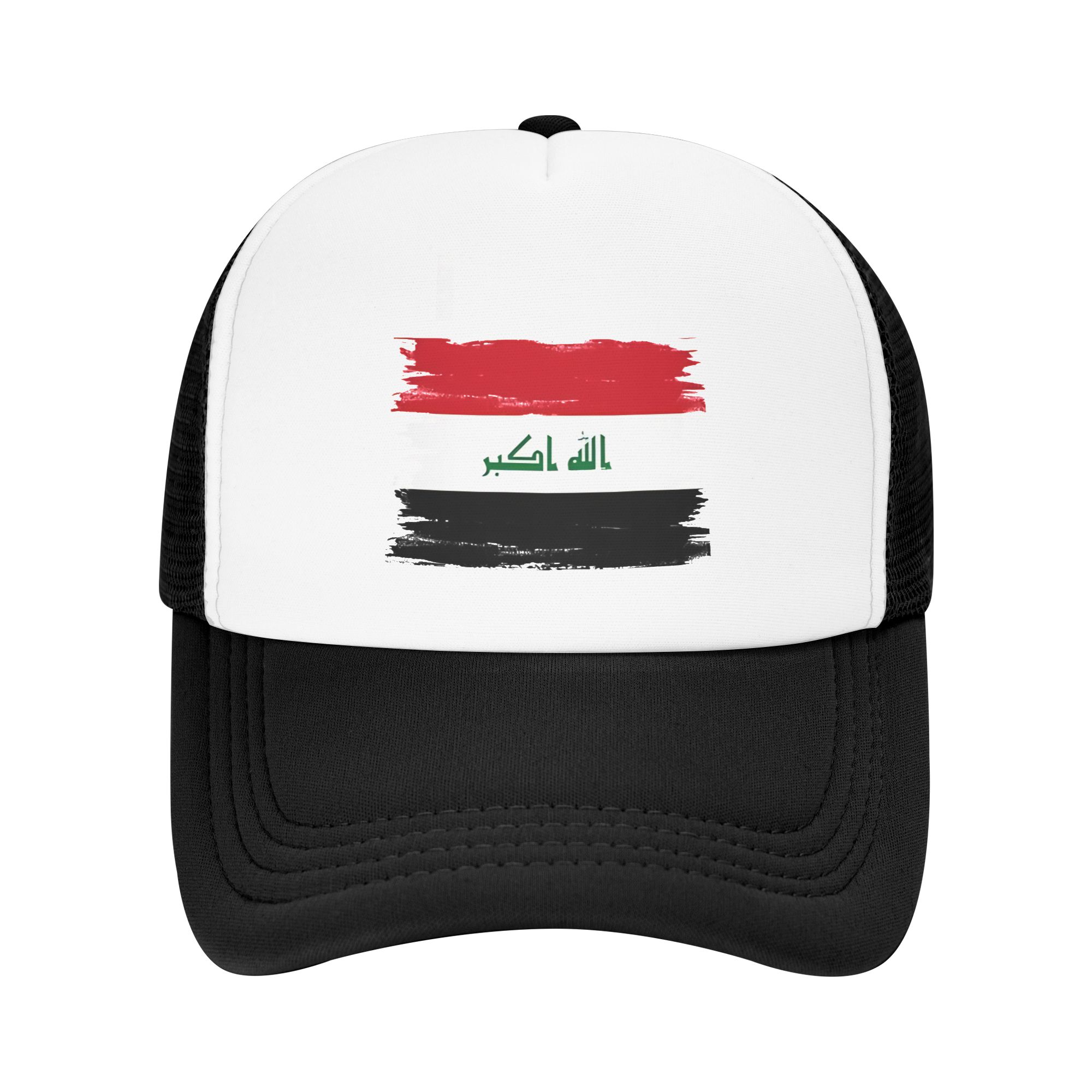 Mesh Sun Hats Iraq Flag Nation - Trucker Cap Mesh 리뷰 및 가격
