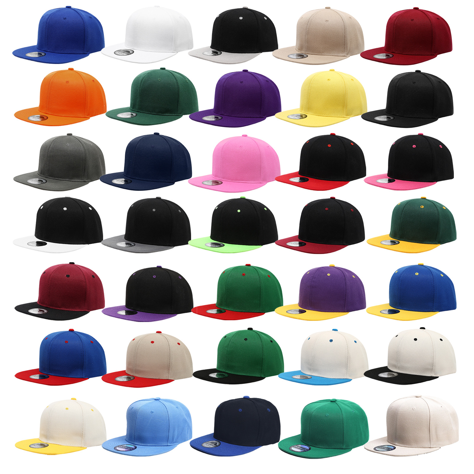 Custom Logo Snapback Caps Men  - Snapback Hat Flat 리뷰 및 가격