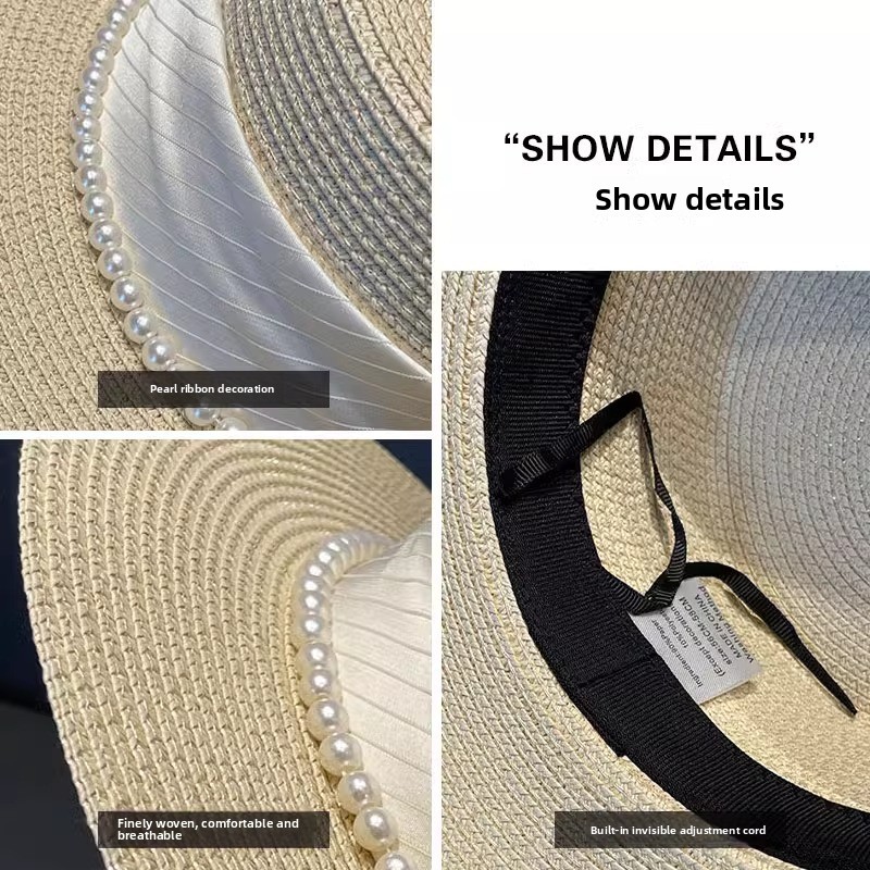 2025 New Style Hat Retro Flat  - Sun Hat Wide Brim 리뷰 및 가격