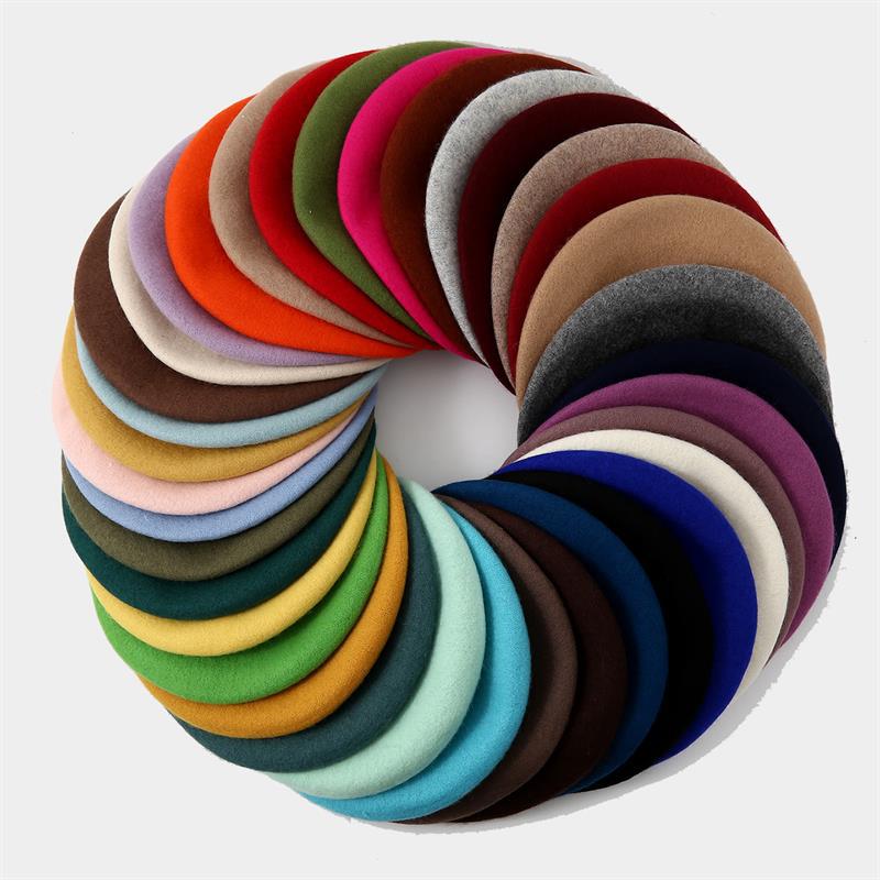 Big Size Beret Women  Large Be - Beret French Wool 리뷰 및 가격