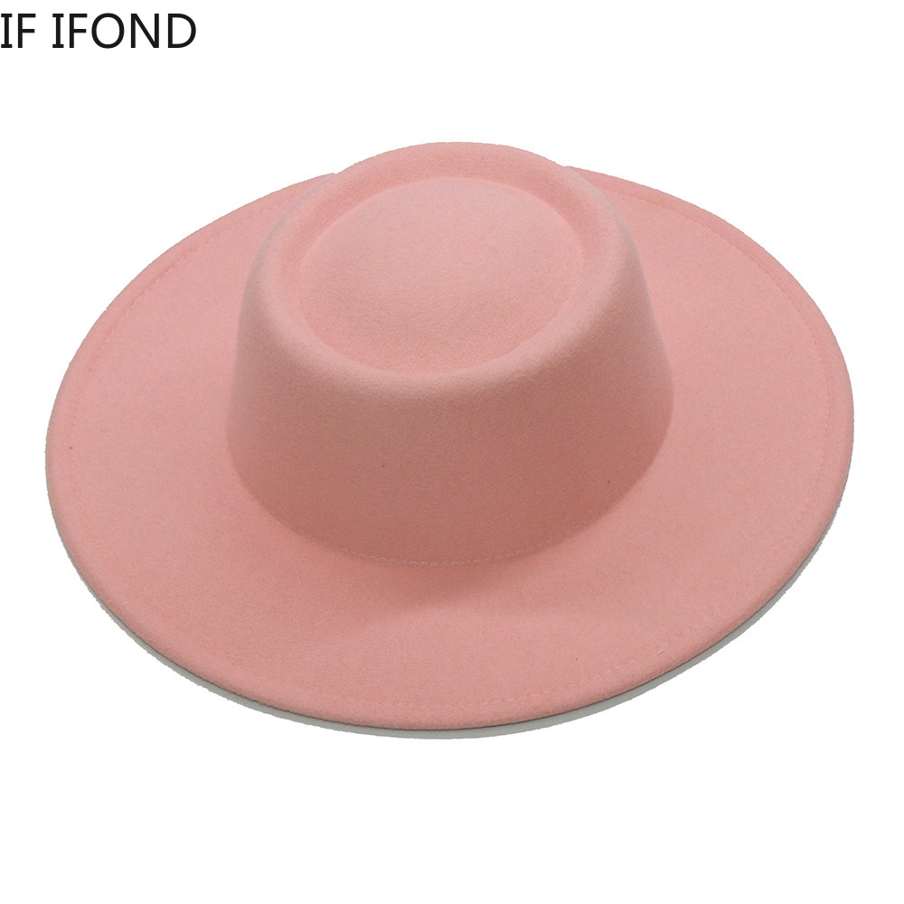 Fedora Hats Men Women 8.5CM Wi - Fedora Hat Wool 리뷰 및 가격
