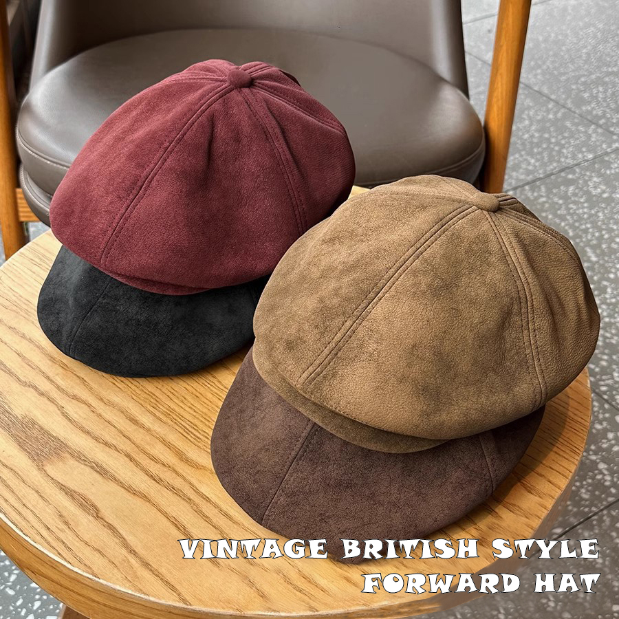 Vintage Suede Newsboy Cap Men  - Newsboy Cap Ivy 리뷰 및 가격