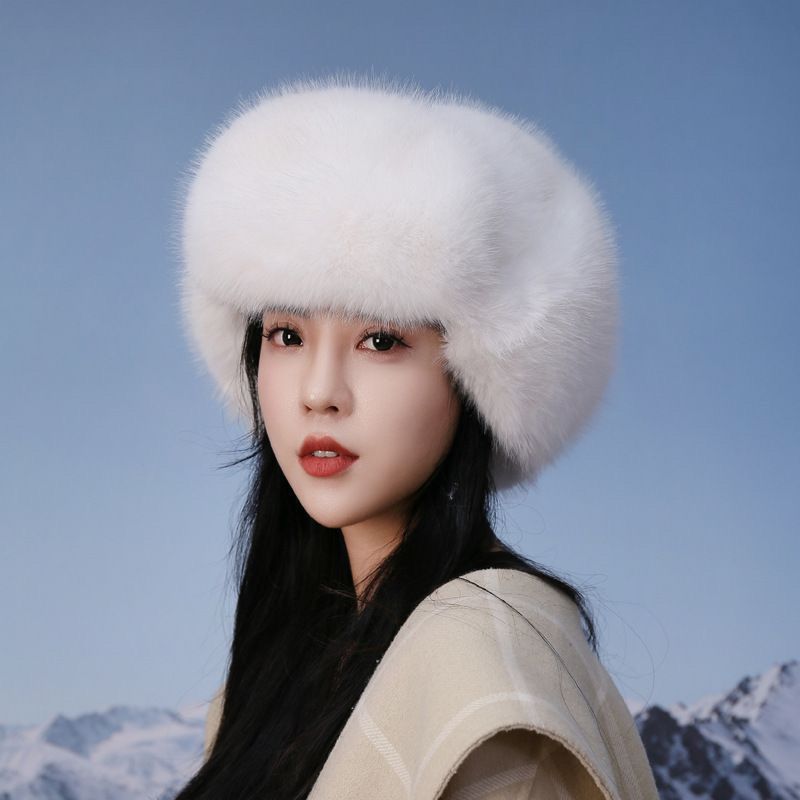2025 New Winter Women Faux Fur - Winter Trapper Hat 리뷰 및 가격