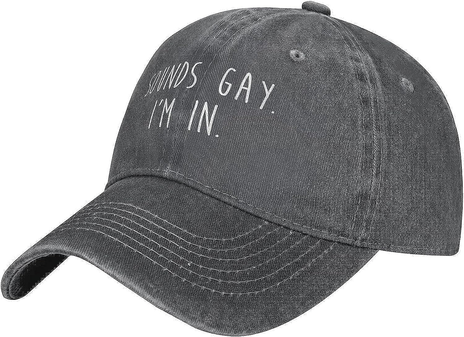 Hat Funny Gay Sounds Gay I'm i - Golf Cap Dad 리뷰 및 가격