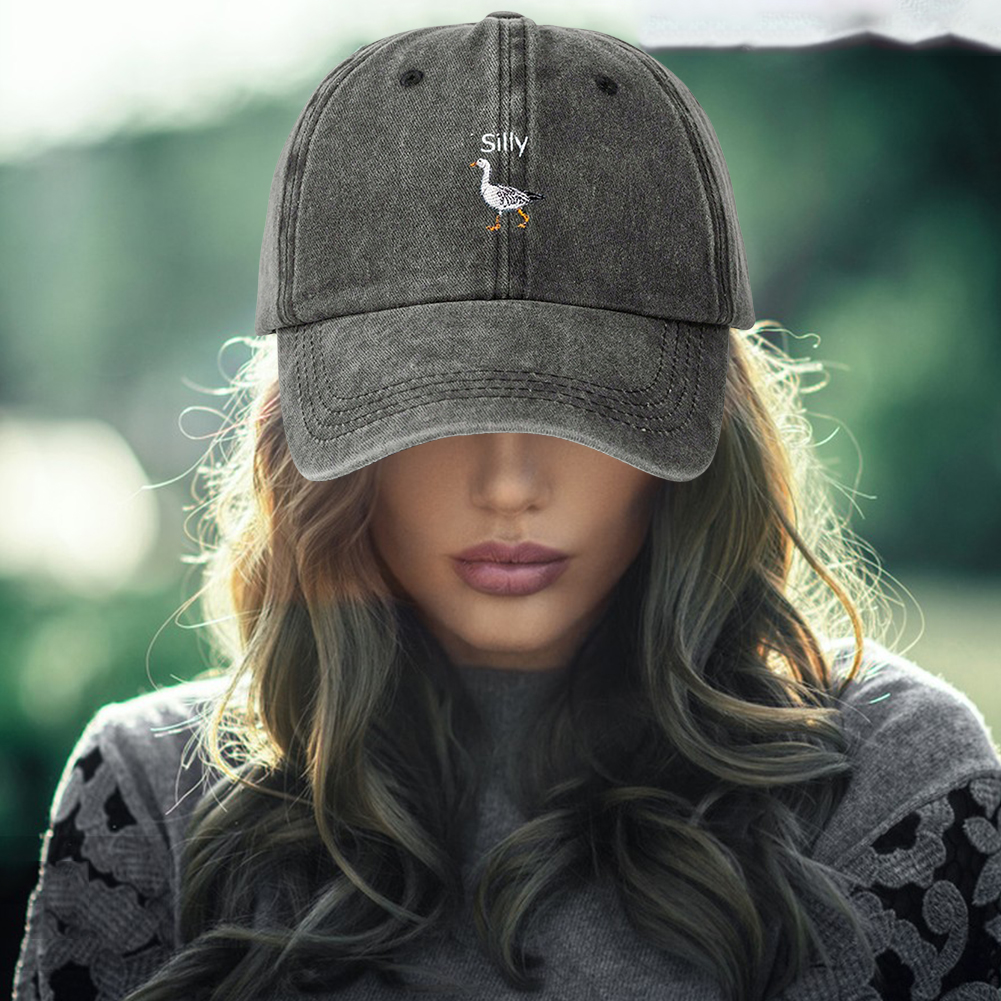 Embroidered Silly Goose Baseba - Dad Hat Cotton 리뷰 및 가격