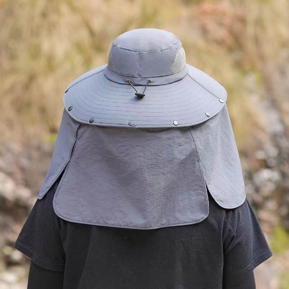 Removable Cloth Men Sun Hat Bi - Visor Sun Hat 리뷰 및 가격