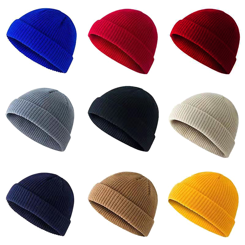 1Pcs Winter Warm Unisex Wool B - Beanie Cuffed Knit 리뷰 및 가격