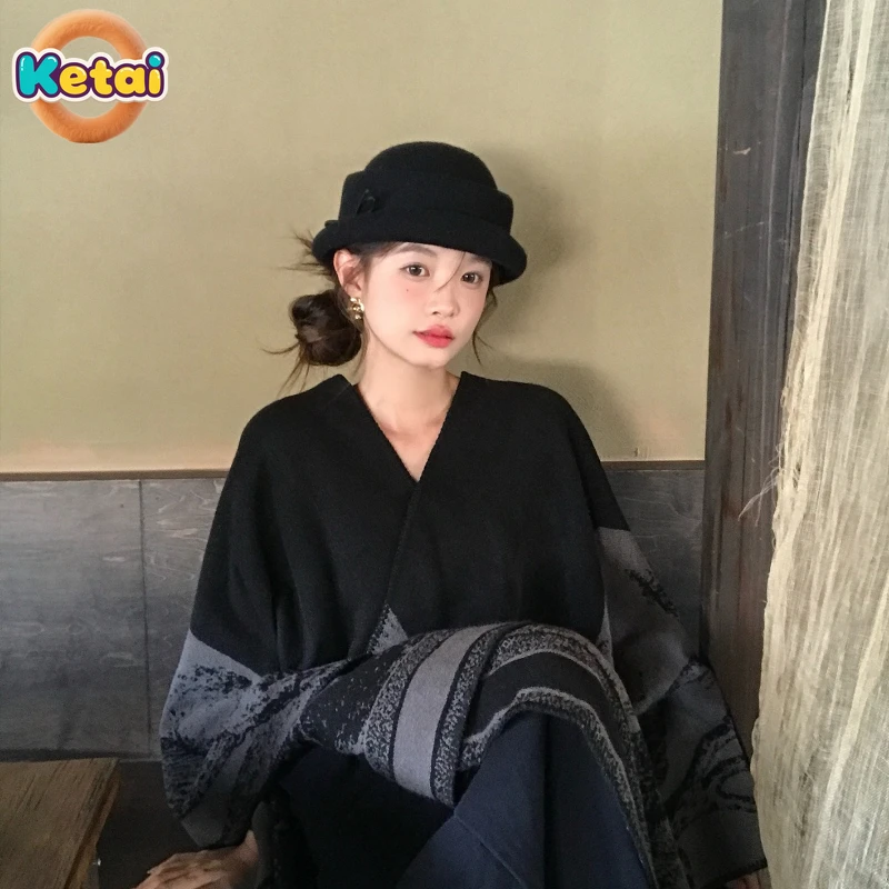 Black Wool Top Hat Beret Women - Beret French Wool 리뷰 및 가격