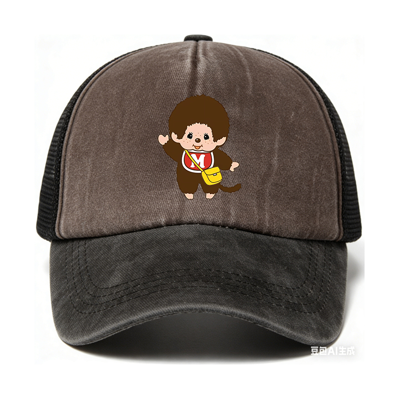 Monchichi Baseball Cap Boy Tru - Trucker Cap Mesh 리뷰 및 가격