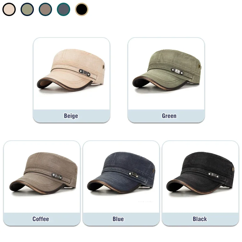 Leather Brim Washed Distressed - Dad Hat Cotton 리뷰 및 가격
