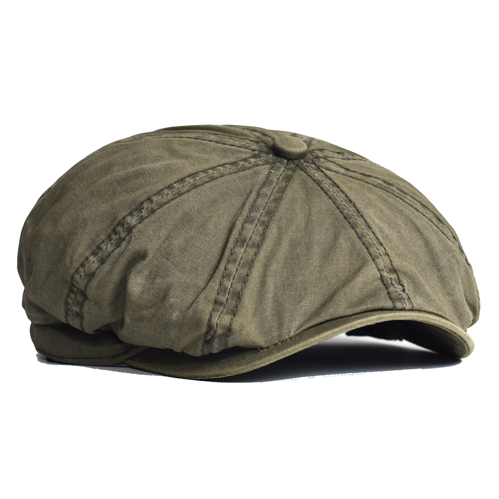 Washed Cotton Newsboy Cap Peak - Newsboy Cap Ivy 리뷰 및 가격