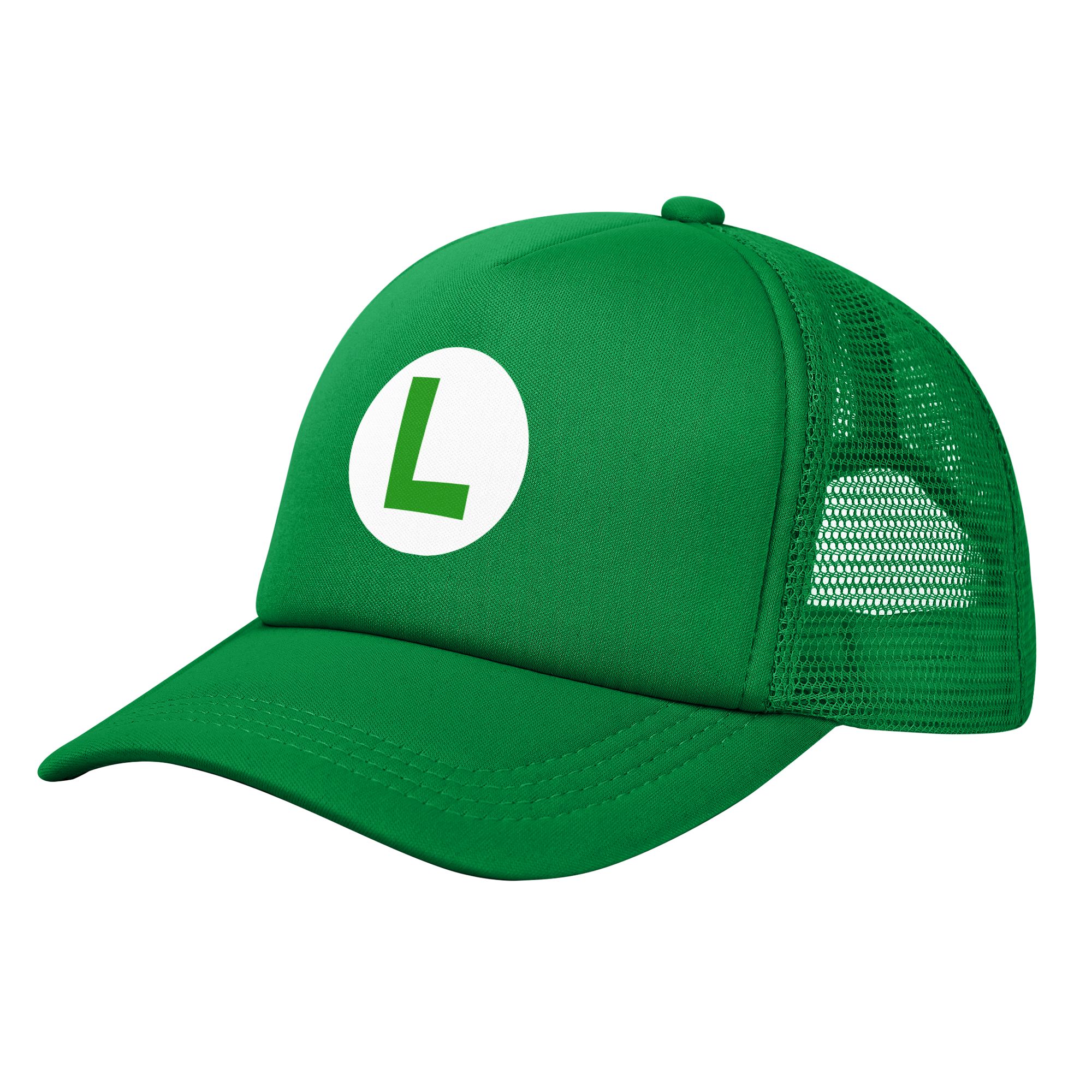 green L red m marioes Luigis F - Trucker Cap Mesh 리뷰 및 가격